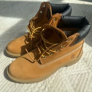 Timberland Men's Wheat Nubuck Work Boots